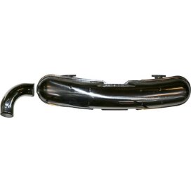 Silencieux arrière pour PORSCHE 911 G 3.2 Carrera...