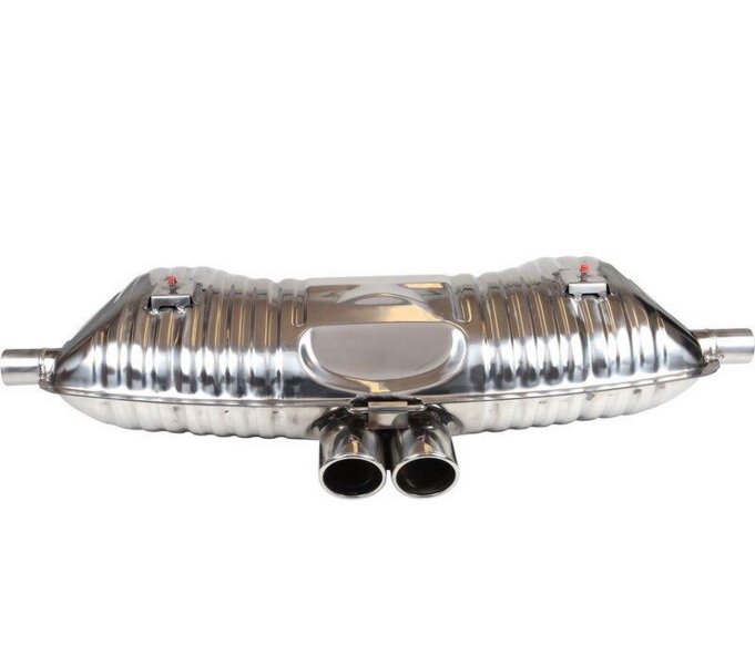 Rear silencer for PORSCHE Boxster 986 OE style with...