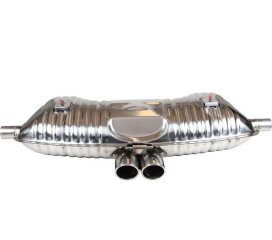 Rear silencer for PORSCHE Boxster 986 OE style with...