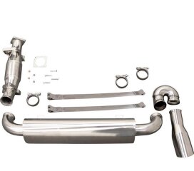 Exhaust set, pre-silencer only, for PORSCHE 964 Carrera,...