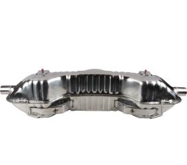 PORSCHE Boxster 986 スポーツエキゾースト用リアサイレンサー OE スタイル T&Uuml;V STAINLESS STEEL