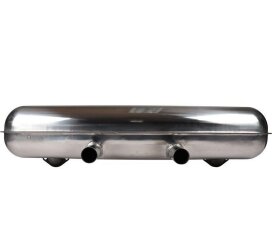 Silencieux arri&egrave;re pour PORSCHE 911 F/G 2.0 - 2.7 &Eacute;chappement sport 2 x 50 mm ACIER INOXYDABLE