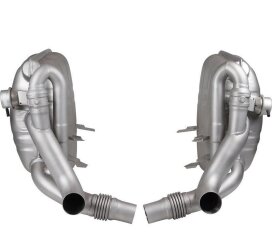 Rear silencer for PORSCHE 997 Carrera Sport Valved...