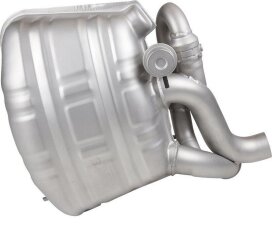 Silenziatore posteriore per PORSCHE 997 Carrera Sport Valved Exhaust V2A L+R