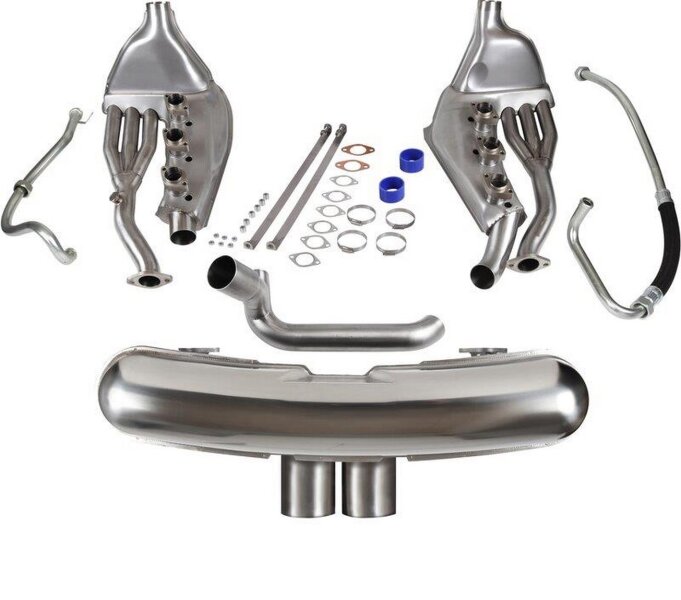 Set di scarico con scambiatori di calore per PORSCHE 911...