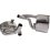 Rear silencer for PORSCHE 997 Carrera from 09- Sport exhaust V2A L+R