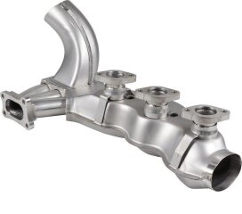 Heat exchanger for PORSCHE 964 Carrera RIGHT STAINLESS STEEL