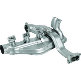 Heat exchanger for PORSCHE 964 Carrera LEFT STAINLESS STEEL