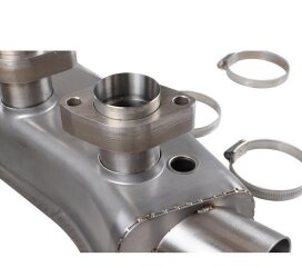 Warmtewisselaar voor PORSCHE 911 G 3.2 Carrera CONVERSION 41mm RVS SET