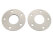 Spoorverbreders voor PORSCHE met 5x130 boutpatroon, 71,6 mm, 2x 5 mm, 10 mm/as