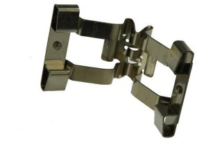 1x Piastra a molla per pastiglie freno per PORSCHE 981 982 Boxster Cayman 991 Carrera ANTERIORE