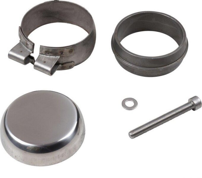 ポルシェ 964 カレラ JP スポーツエキゾースト用 デュアルテールパイプ付きエンドキャップ