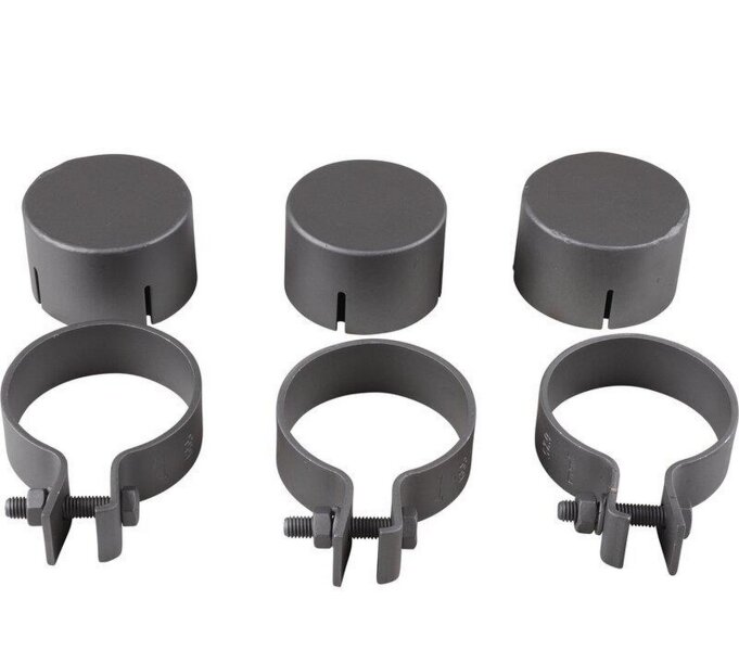 Set di tappi di chiusura per scarico sportivo PORSCHE 911 F, silenziatore posteriore RSR