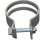 1x Catalytic Converter Pipe Clamp for PORSCHE 996 Carrera Exhaust Clamp 58.5mm