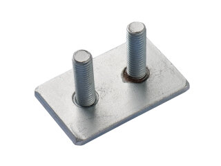 Exhaust retaining plate for PORSCHE Boxster 986 rear...