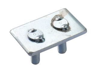 Halteplatte Auspuff f&uuml;r PORSCHE Boxster 986 Endschalld&auml;mpfer Kat