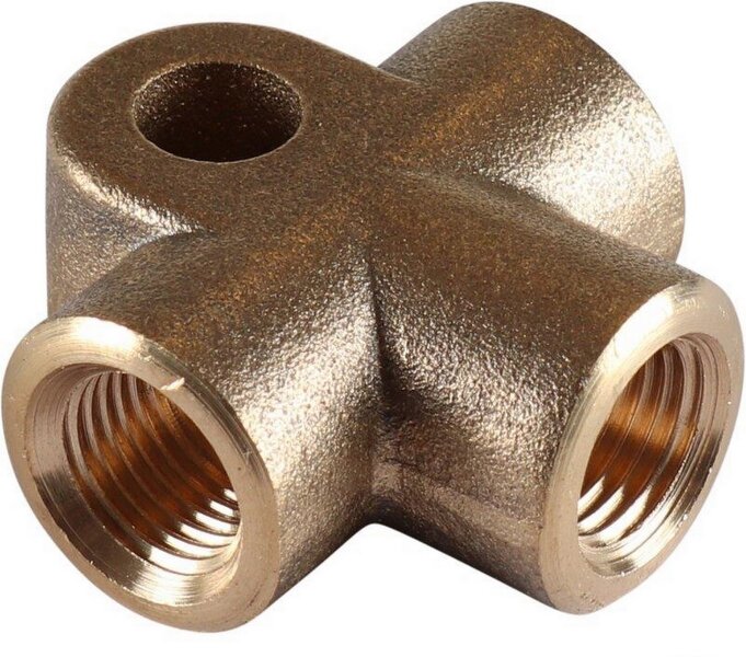 1x distributore a T per tubo freno per PORSCHE 356 911...