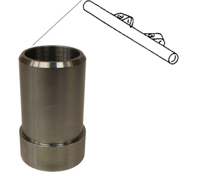 1x Douille dextrémité pour tube dessieu arrière pour PORSCHE 911 F/G 930 3.0 Barre de torsion