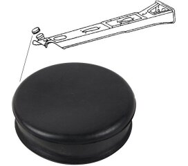 Cover rubber for auxiliary heater compartment for PORSCHE...