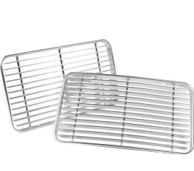 2 grilles dadmission dair pour PORSCHE 356 B/C (capot,...
