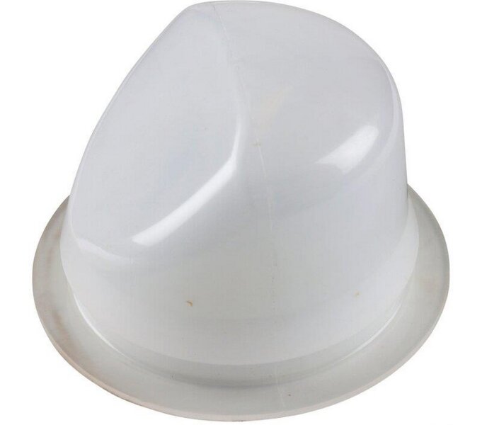 1x trunk cap for PORSCHE 914 Targa roof lock holder WHITE L=R