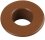 1x rosette headrest for PORSCHE 911 F 912 65-72 ring cover BROWN