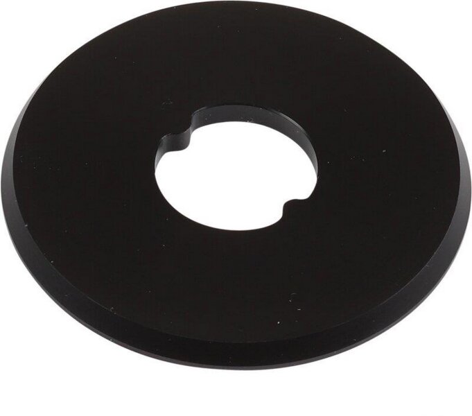 1x Ignition lock mounting plate for PORSCHE 911 F 912 65-68 SWB BLACK