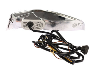 1x Turn signal for PORSCHE 911 F 2.4 COMPLETE LEFT BLACK METAL