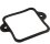 Trunk light seal for PORSCHE 911 F/G 912, trunk lamp mounting plate