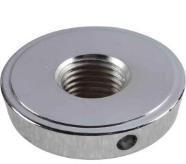 1x rozet lichtschakelaar voor PORSCHE 911 F 912 -71 CHROME