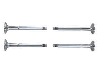 4x válvula de escape para PORSCHE 912 1.6 356 C...