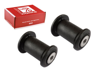 2x Boccole in gomma per assale posteriore per PORSCHE 924 944 968