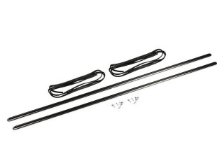 2x decorative strip sill for PORSCHE 911 F 912 + seal...