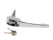 Door handle for PORSCHE 911 F 912 68-69 EXTERIOR with lock CHROME L+R