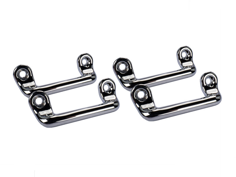 4x Staffe di fissaggio per sedili posteriori per PORSCHE 356 911 930 928 Supporti per bagagliaio in METALLO