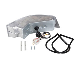 Carcasa de luz trasera para PORSCHE 911 F/G 930 69- Luz trasera izquierda + derecha METAL