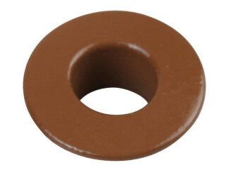 2x rosette headrest for PORSCHE 911 F 912 65-72 BROWN