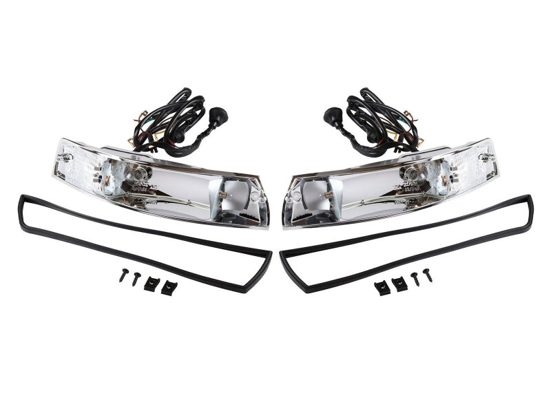 Blinkergehäuse für PORSCHE 911 F 912 -72 VORNE L+R METALL