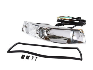 Turn signal housings for PORSCHE 911 F 912 -72 FRONT L+R METAL