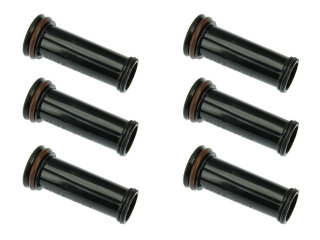 6x Casquillos de Buj&iacute;a para PORSCHE 986 Boxster 996 -01 Conector de Buj&iacute;a + Anillos de Sellado