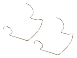 2x Spannbügel Luftleitblech für PORSCHE 356...