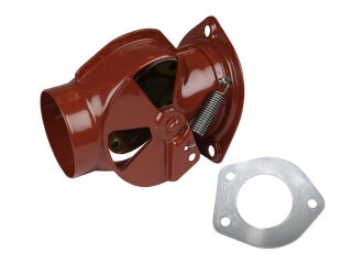 Bo&icirc;tiers de volets de chauffage pour PORSCHE 911 F/G jusqu&agrave; -1986 ROUGE (G+D)