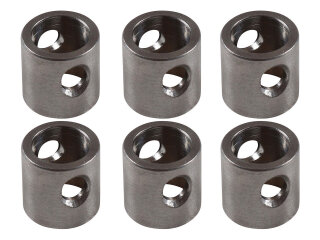 6x Bushings for Heater Flap Box for PORSCHE 356 A/B/C...