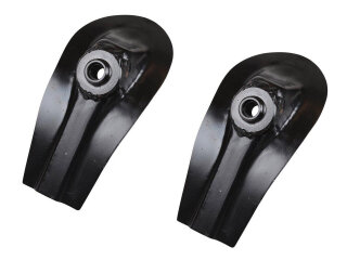 2 soportes de montaje para la zona de pedales para soportes de paneles de suelo del PORSCHE 911 F/G