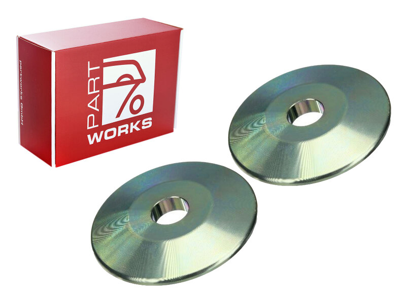 2x Polea de alternador para PORSCHE 993 3.6 turbo con...