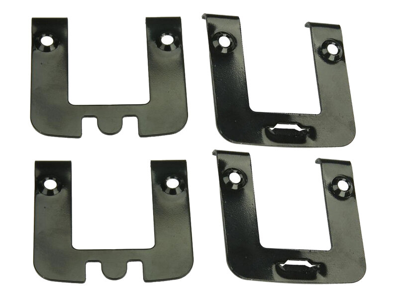 Juego de 4 placas guía de pastillas de freno para pinza de freno delantera PORSCHE 911 930 3.3 turbo