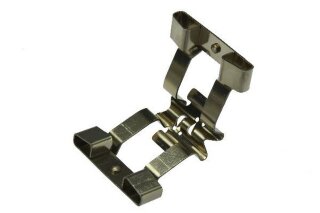 2x Veerplaten voor remblokken voor PORSCHE 981 982 Boxster Cayman 991 Carrera VOOR