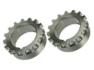 2x Piñón de brida para PORSCHE 911 F/G SC...