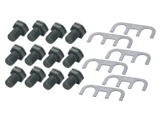 6x Locking Plate + Screw Differential for PORSCHE 911 F/G...