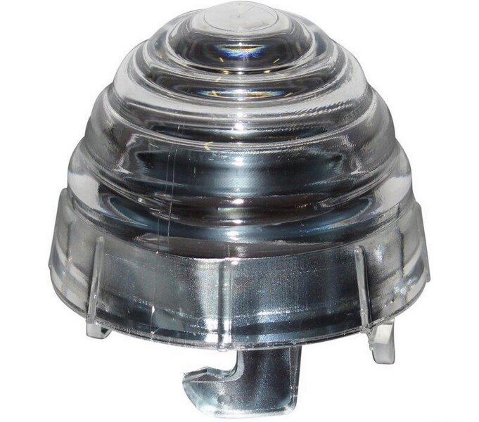 Indicator lens for PORSCHE 356 PRE-A A B-T5 FRONT WHITE L=R
